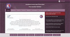 Desktop Screenshot of gsf.comu.edu.tr