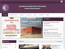 Tablet Screenshot of konservatuar.comu.edu.tr