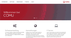 Desktop Screenshot of comu.de