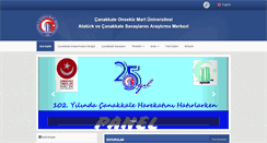 Desktop Screenshot of acasam.comu.edu.tr