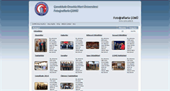 Desktop Screenshot of album.comu.edu.tr