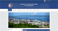 Desktop Screenshot of enformatik.comu.edu.tr